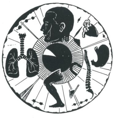 Ilustración de la Iridología